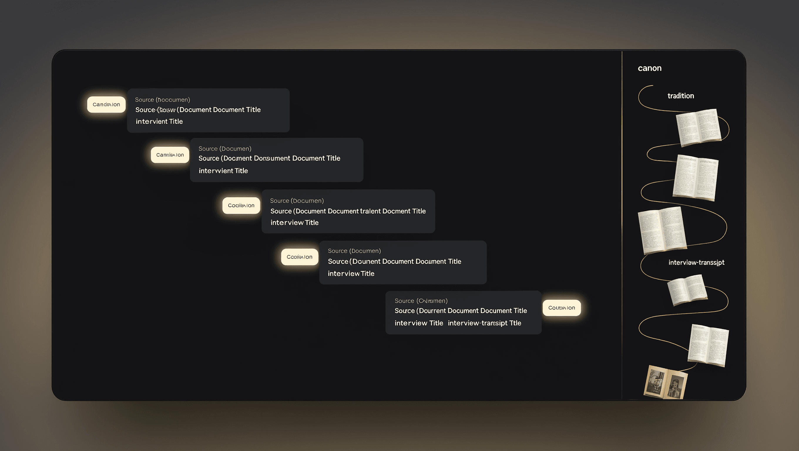 VoxAnima product screens